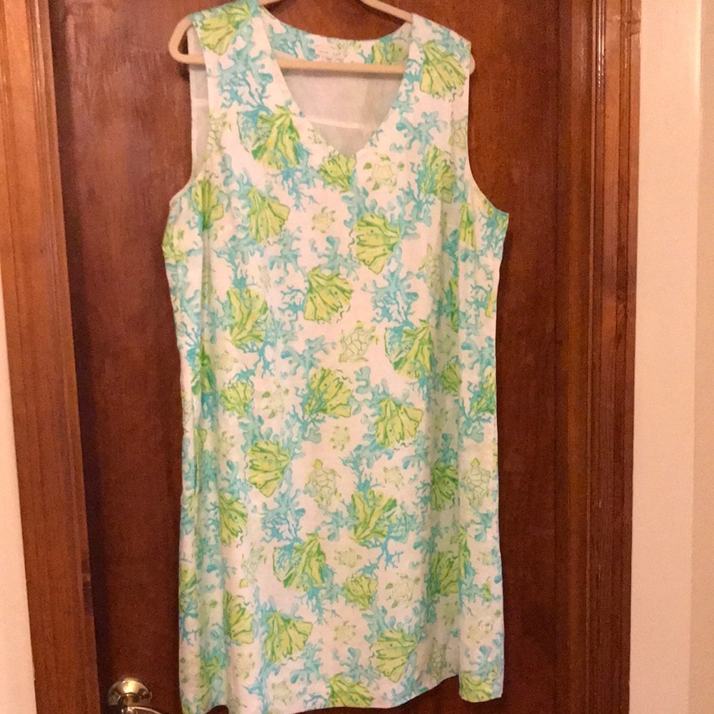 NWOT J. Jill’s  Sleeveless Linen Dress